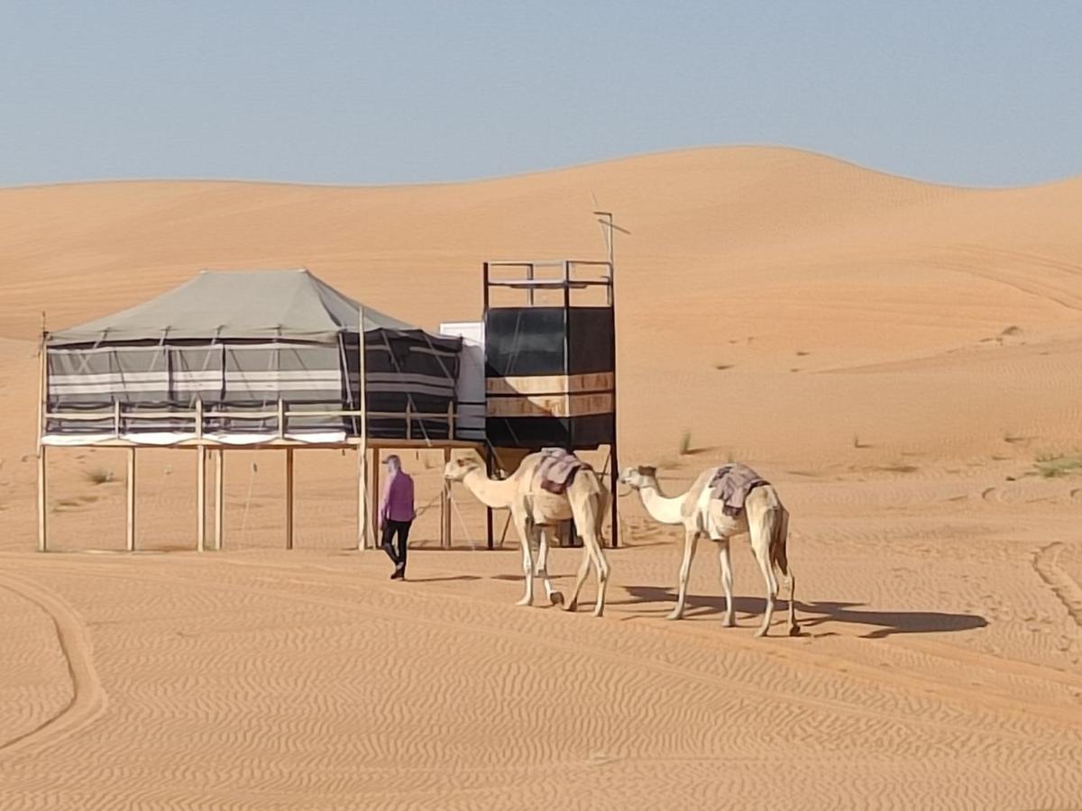 Hamood Desert Private Camp Hotel Al Wasil ภายนอก รูปภาพ