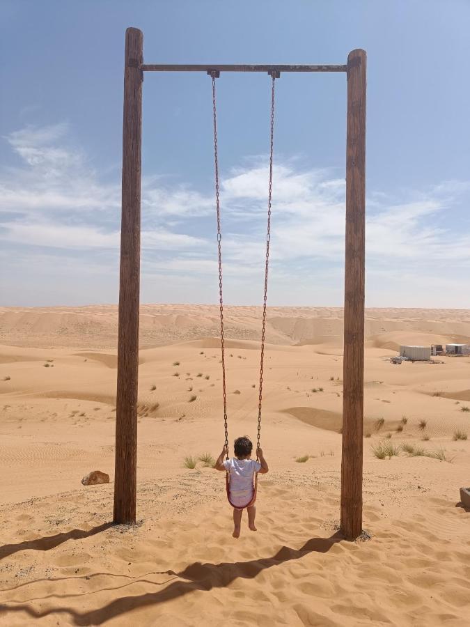 Hamood Desert Private Camp Hotel Al Wasil ภายนอก รูปภาพ