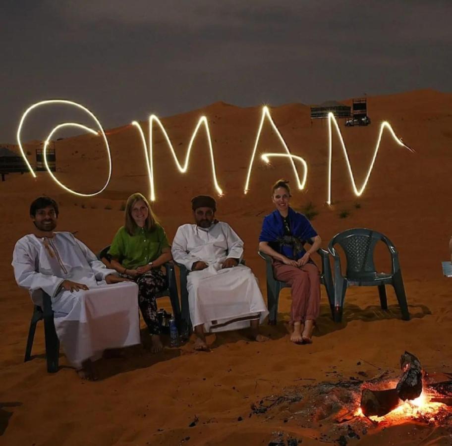 Hamood Desert Private Camp Hotel Al Wasil ภายนอก รูปภาพ