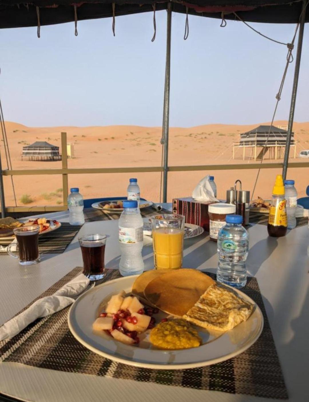 Hamood Desert Private Camp Hotel Al Wasil ภายนอก รูปภาพ