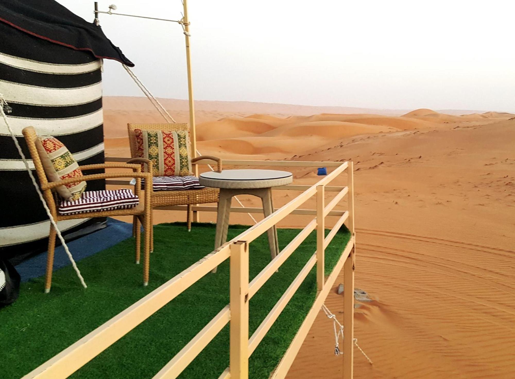 Hamood Desert Private Camp Hotel Al Wasil ภายนอก รูปภาพ